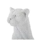 LEOPARDO Siedzący Biały 15 10 27 cm